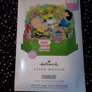 Hallmark Peanuts Easter Pop-Up Card